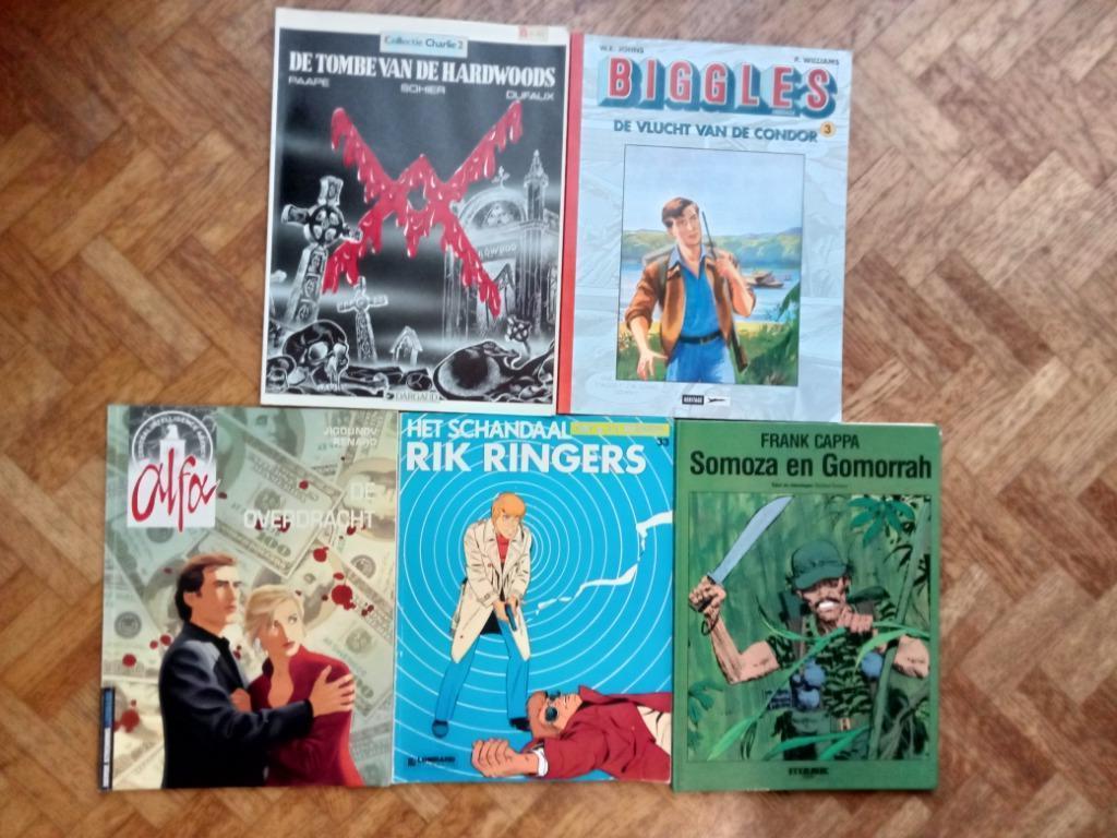 diverse strips, Verzenden, Gelezen