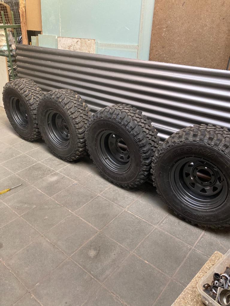 4 wielen "all terrain" voor toyota / nissan, Autos : Pièces & Accessoires, Pneus & Jantes, Enlèvement, Pneu(s)