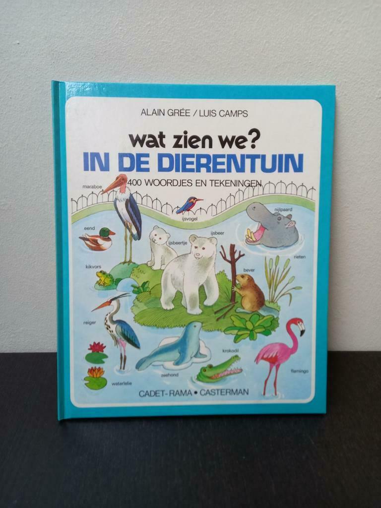 💙 Wat zien we in de dierentuin, Boeken, Ophalen of Verzenden, Zo goed als nieuw