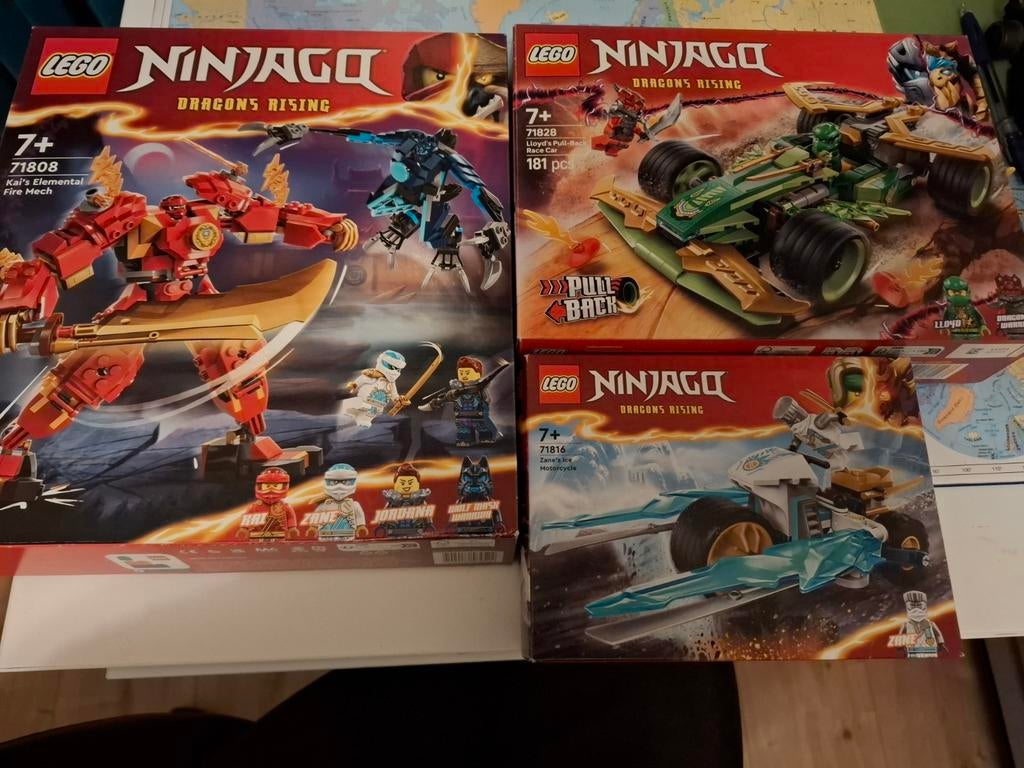 LEGO Ninjago Dragon's rising 3 sets, Ophalen of Verzenden