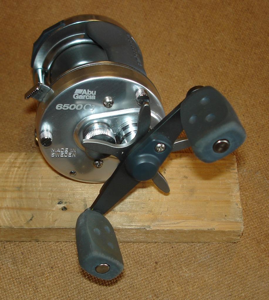 vintage reel garcia abu 6500 C3 ambassadeur, Ophalen, Zo goed als nieuw, Molen
