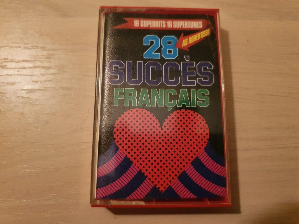 k7 audio 28 succes francais, CD & DVD, Cassettes audio, Enlèvement ou Envoi, Originale, Comme neuf, 1 cassette audio