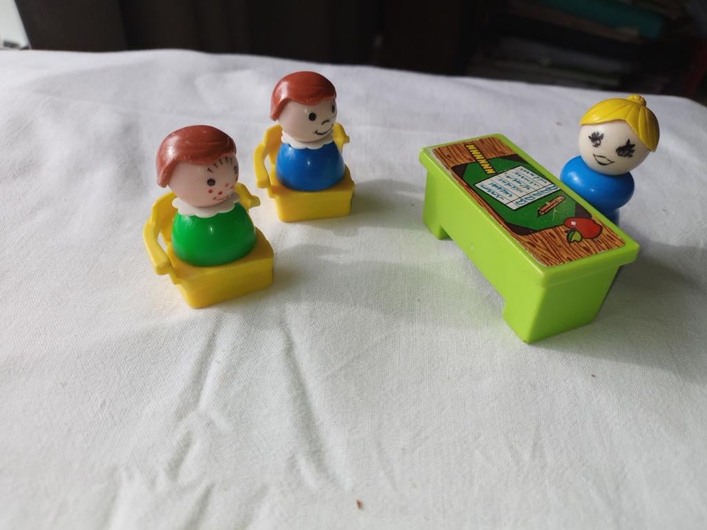 FICHER PRICE  SCHOOLFIGUREN, Ophalen, Gebruikt