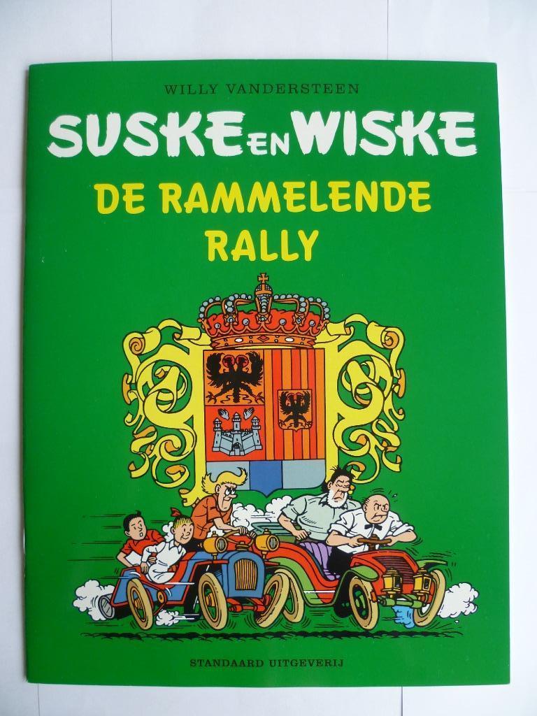 SUSKE EN WISKE RECLAME UITGAVE"DE RAMMELENDE RALLY"UIT 2002, Livres, BD, Comme neuf, Une BD, Envoi