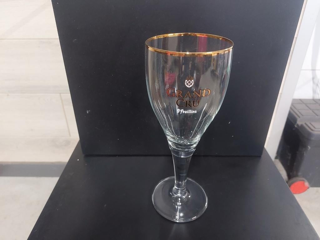Bierglas st feuillien grand cru, Verzamelen, Ophalen of Verzenden, Zo goed als nieuw, Bierglas