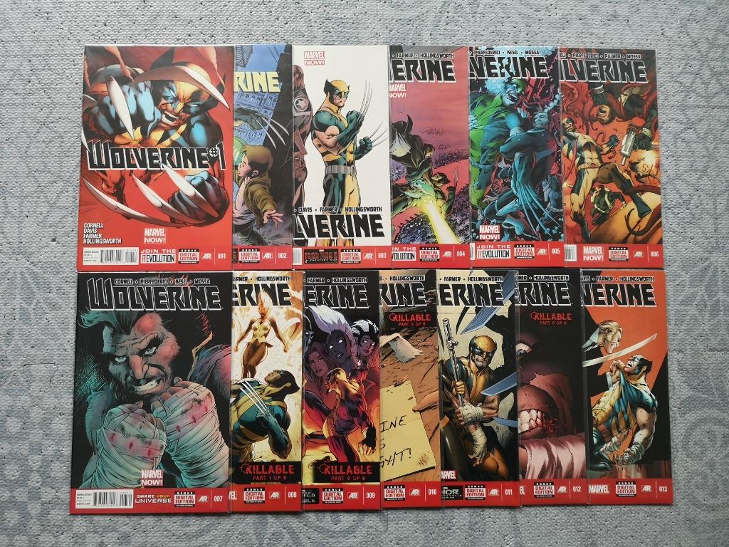 Wolverine (vol.5) #1-13 (completed), Complete serie of reeks, Ophalen of Verzenden, Nieuw