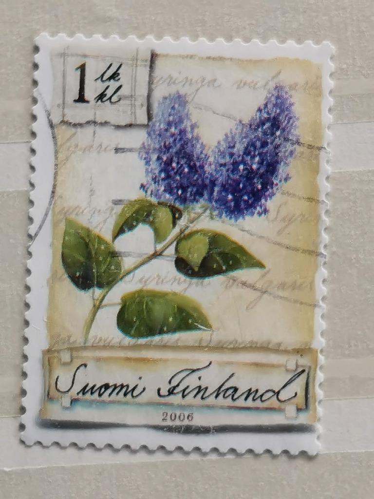 Finlande 2006 - fleurs - lilas, Enlèvement ou Envoi, Affranchi