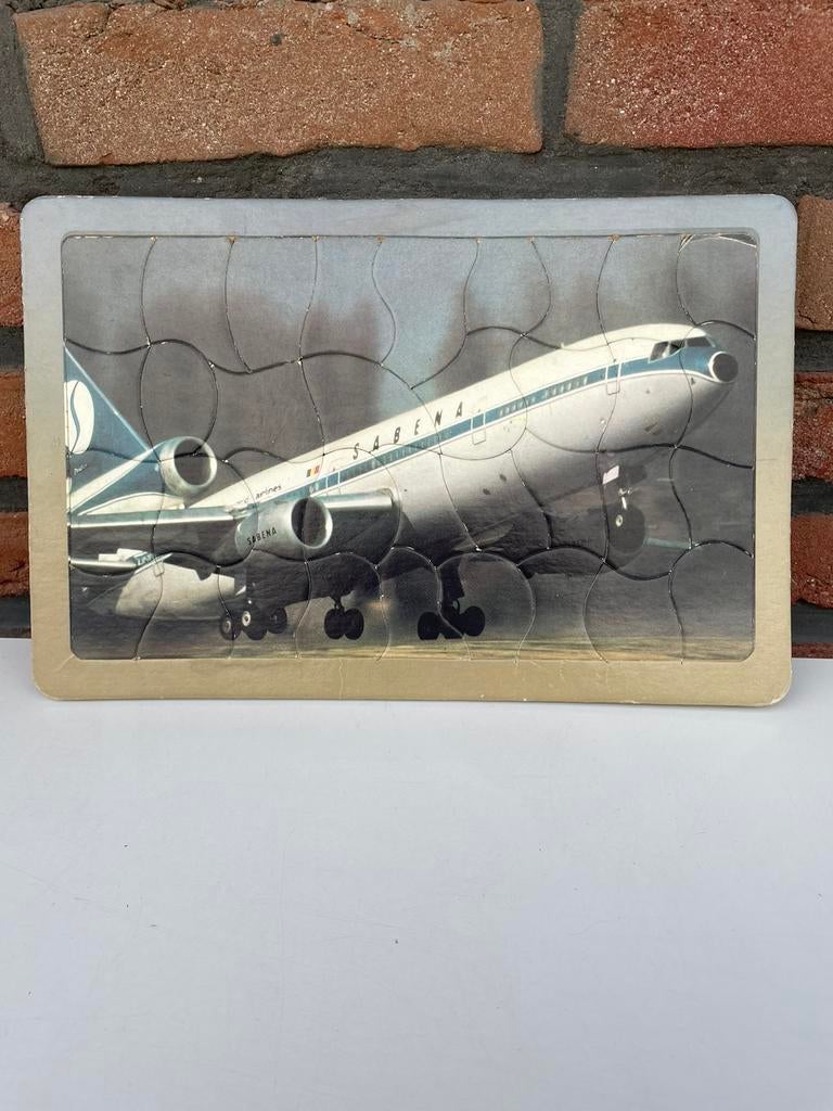 Puzzle Sabena, Collections, Aviation, Enlèvement ou Envoi, Utilisé
