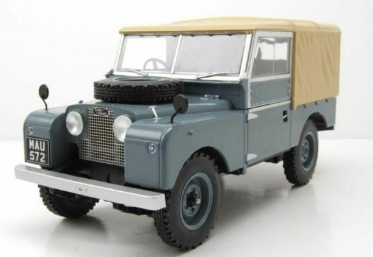 schaalmodel Land Rover Series I 1957 grijs, Ophalen of Verzenden, Nieuw, Auto