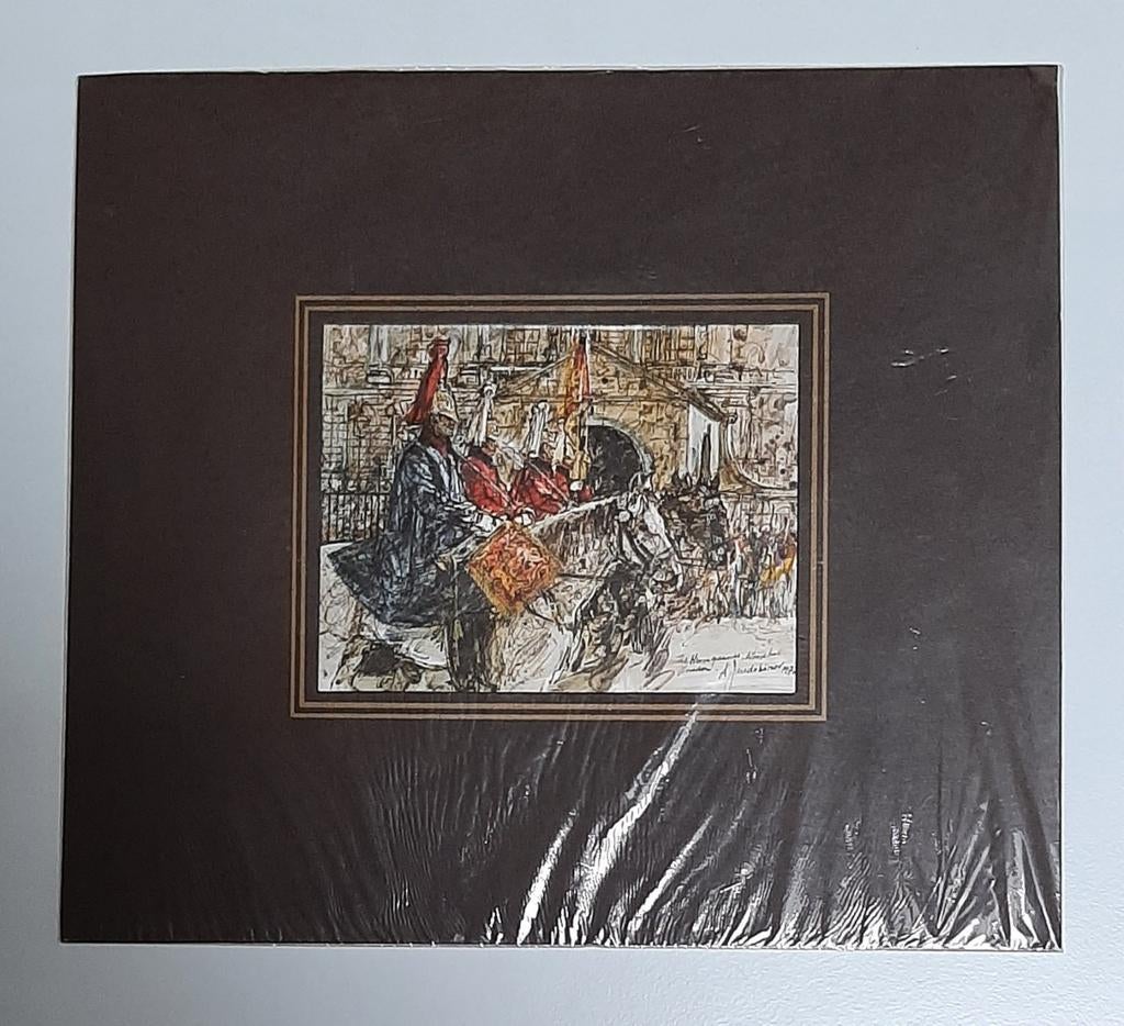 Litho /The Horseguards/London, Enlèvement ou Envoi