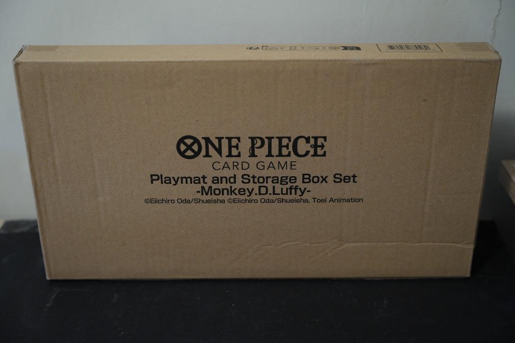 One Piece TCG: Monkey D. Luffy - Playmat and Storage Box, Ophalen of Verzenden, Nieuw, Overige typen