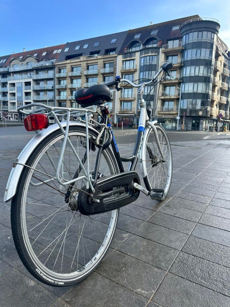 Vélo de ville robuste Novy Piranha Alu — Bon état, 53 à 56 cm, Enlèvement ou Envoi, Utilisé, Vitesses
