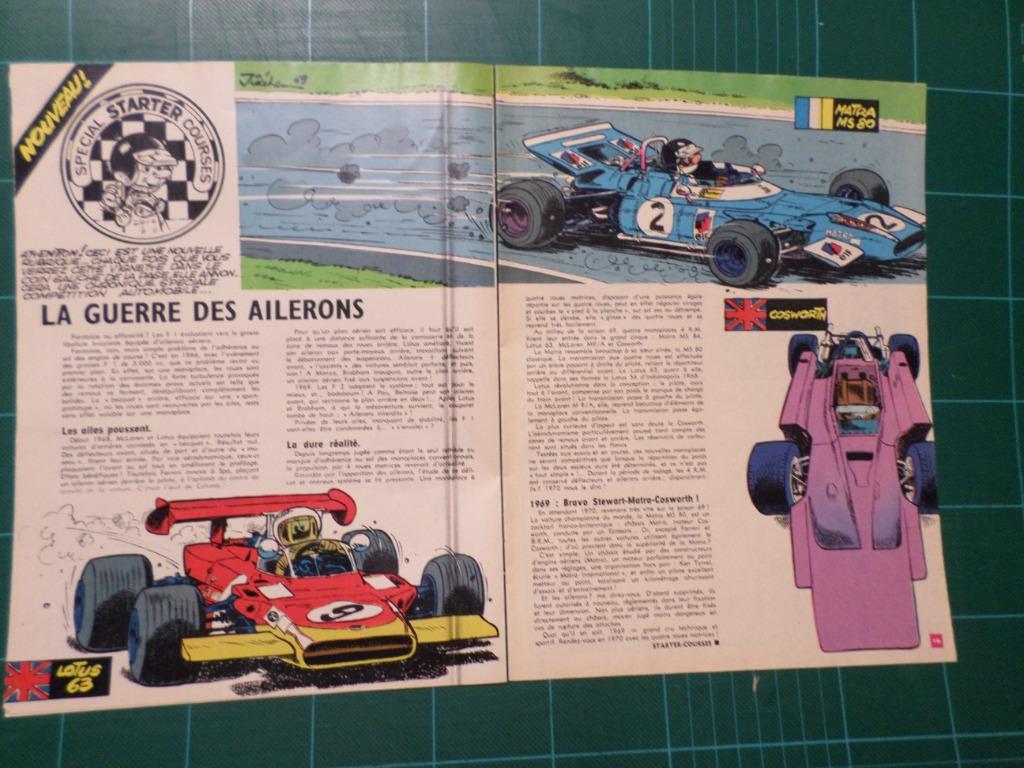 Matra - Lotus - article illustré - 1969, Verzamelen, Merken en Reclamevoorwerpen, Ophalen of Verzenden, Gebruikt, Overige typen