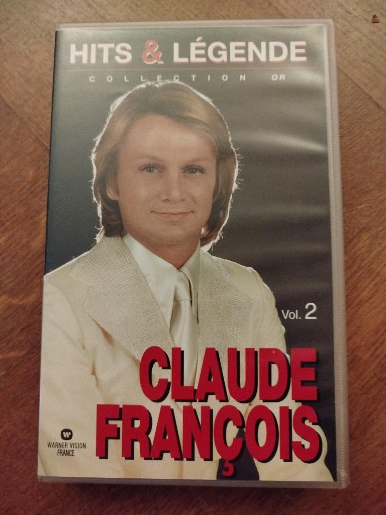 K7 cassette vidéo Claude François, en parfait état, Enlèvement ou Envoi, Comme neuf, Cassette vidéo