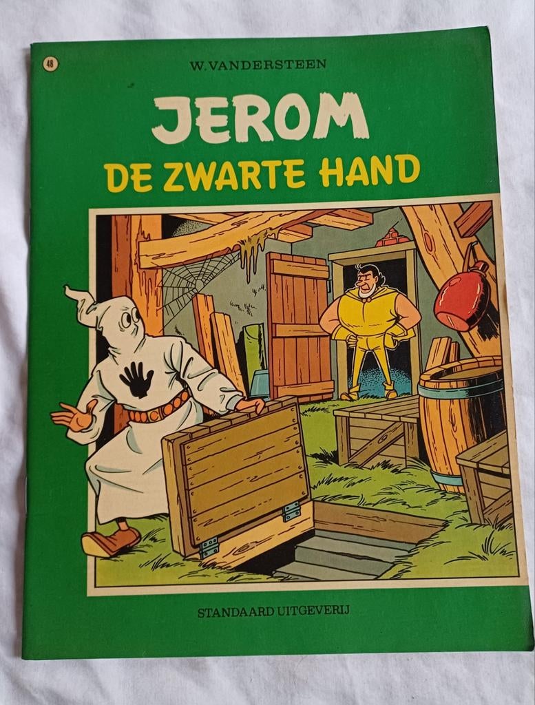 Jerom, de zwarte hand, willy vandersteen, Enlèvement ou Envoi, Comme neuf