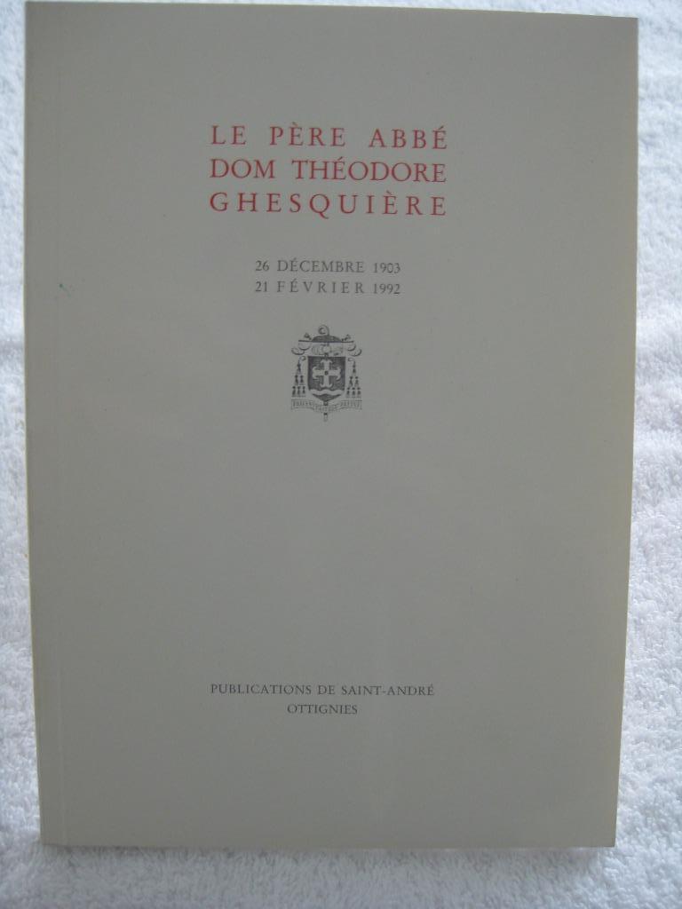 Dom Ghesquière — 1992 - zeldzaam, Ophalen of Verzenden, Gelezen