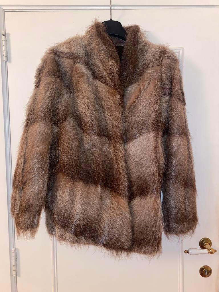 Magnifique fourrure, Enlèvement ou Envoi, Comme neuf, Taille 38/40 (M), Brun
