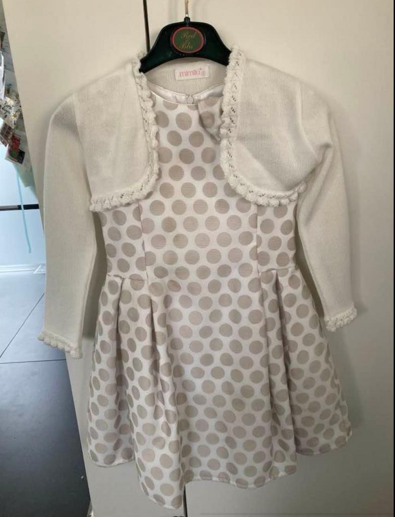 Communie of suitekleedje 7 jaar met bijpassend gilet, Kinderen en Baby's, Kinderkleding | Maat 122, Ophalen of Verzenden