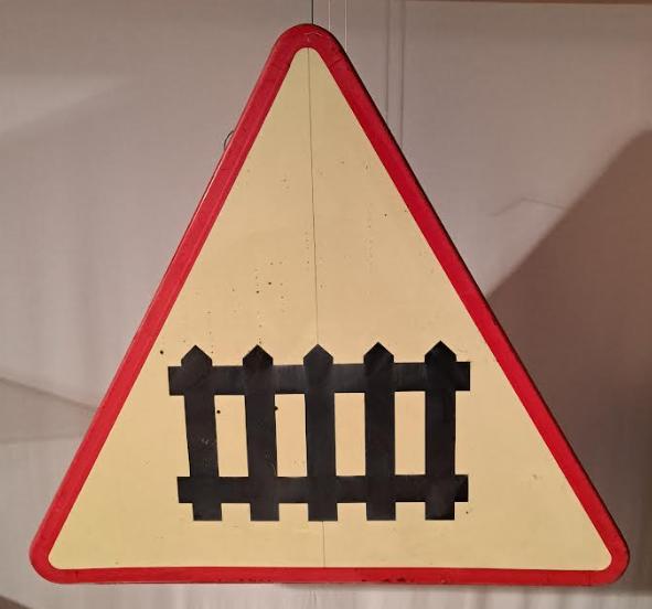 Panneau de signalisation des chemins de fer français, Collections, Trains & Trams, Enlèvement