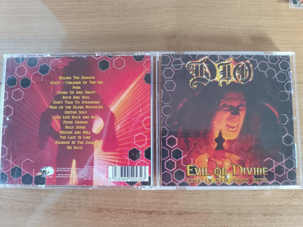 Dio - Evil or divine (live in New York City)., Ophalen of Verzenden, Zo goed als nieuw