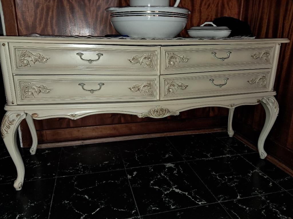 Dressoir met spiegel, Antiek en Kunst, Ophalen