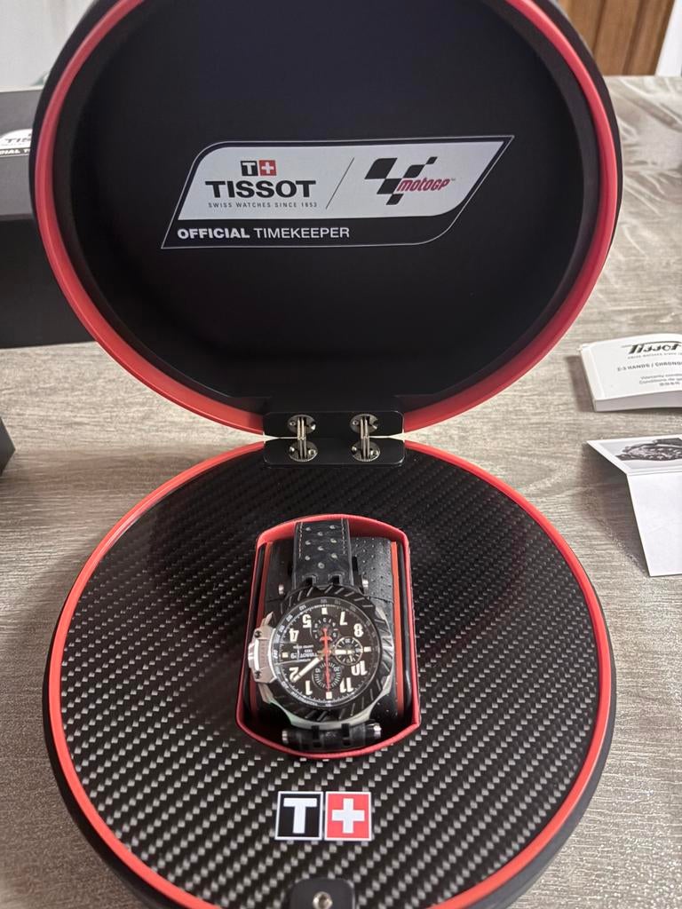 Tissos horloge uit de gelimiteerde serie, Tissos, Zwart, Ophalen of Verzenden, Zo goed als nieuw