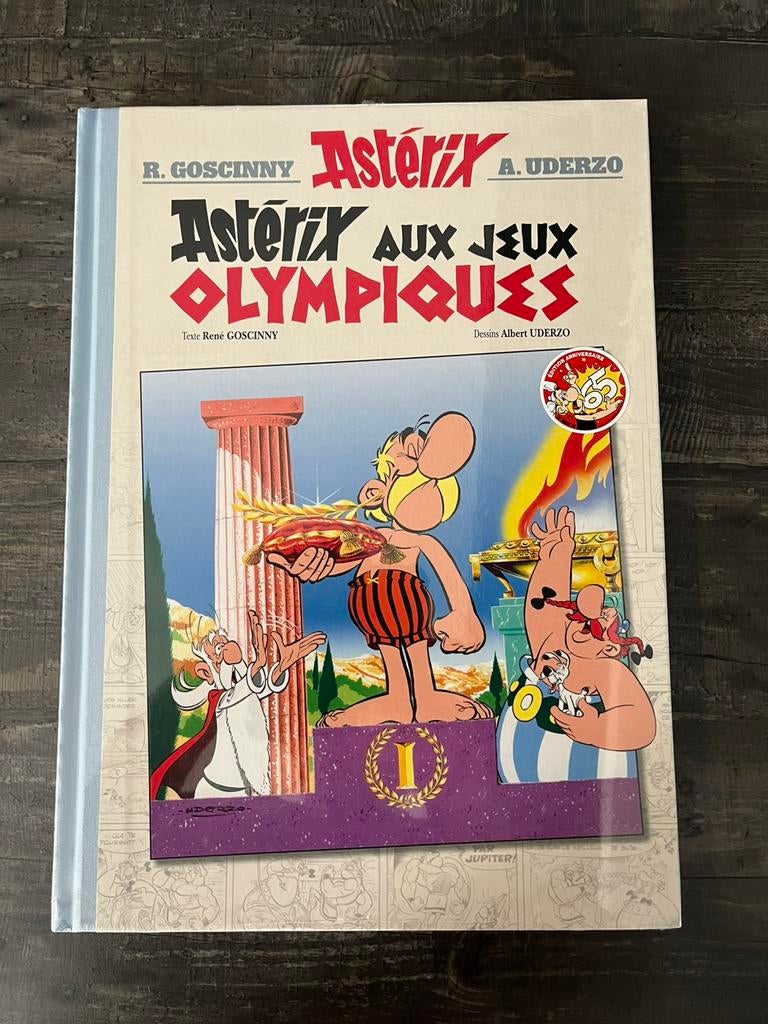 Astérix olympiques anniversaire luxe grand neuf blister, Enlèvement, Neuf