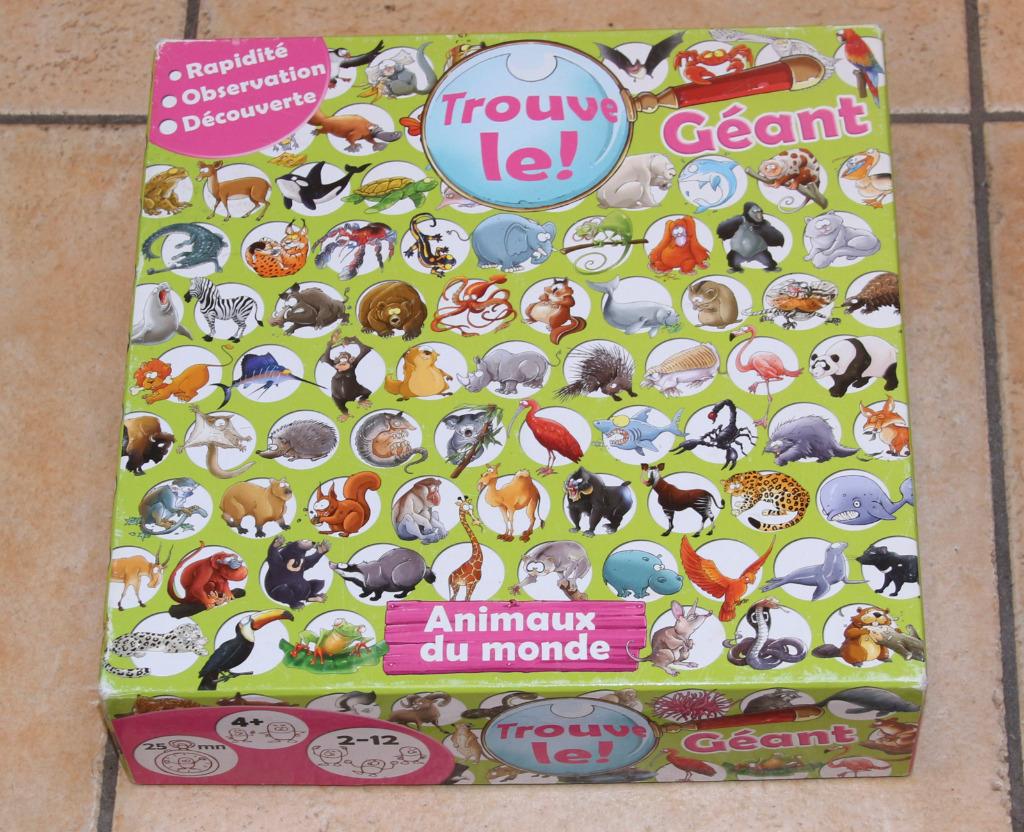 Jeux de société – Trouve-le – animaux du monde – Amix - isbn, Trois ou quatre joueurs, Enlèvement ou Envoi, Utilisé, Amix