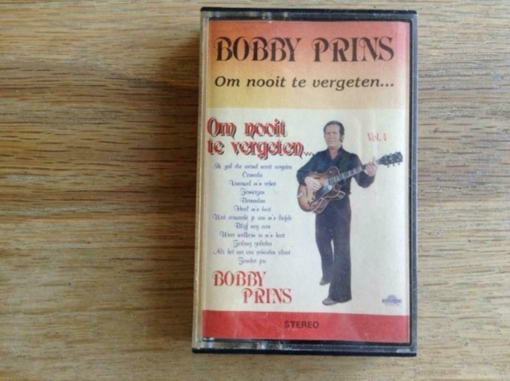 muziekcassette bobby prins, Cd's en Dvd's, Cassettebandjes, Origineel, Nederlandstalig, 1 bandje, Ophalen of Verzenden