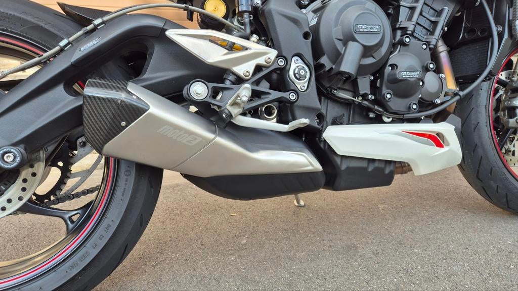 (silencieux)Triumph Street Triple 765 (Moto2, 2023), Enlèvement ou Envoi