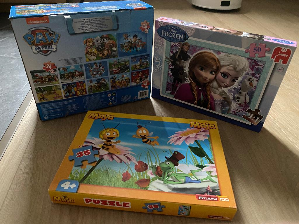 14 puzzels, Ophalen, 10 tot 50 stukjes, Nieuw, 2 tot 4 jaar