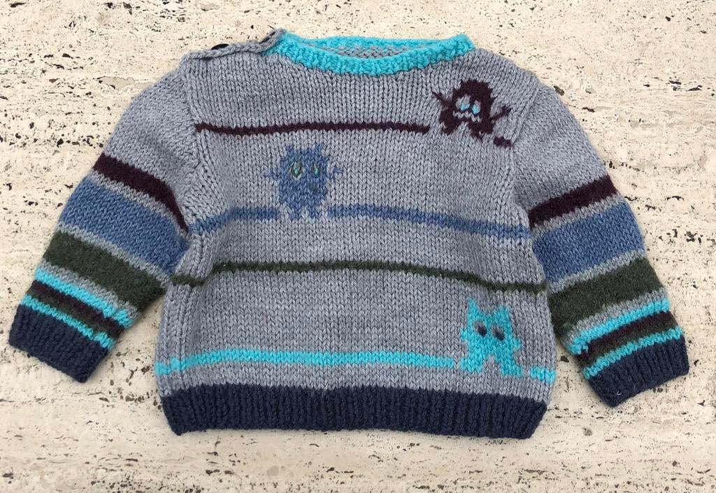 Handgebreide kindertruien, Zo goed als nieuw, Meisje