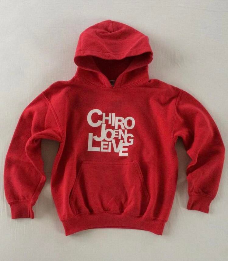 rode hoodie sweater 10 j 140, Gebruikt, Jongen of Meisje, Trui of Vest, Ophalen of Verzenden