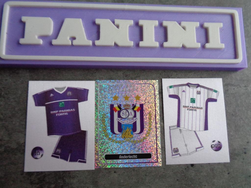 PANINI FOOTBALL 2013 RSC ANDERLECHT   3 STICKERS, Verzenden, Nieuw