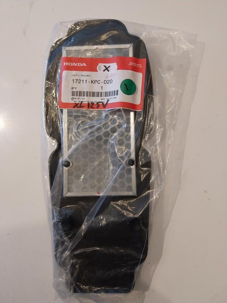 17211-KPC-D20 Honda XL 125V luchtfilter, Enlèvement ou Envoi, Neuf