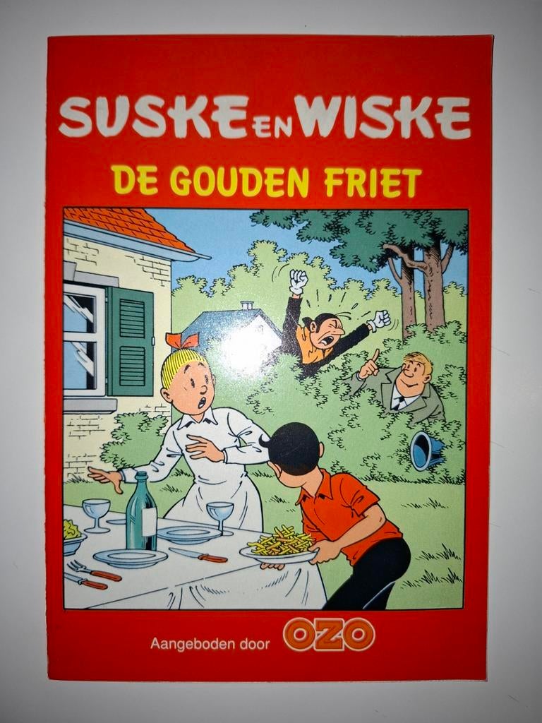 Suske en Wiske : de gouden friet, Boeken, Stripverhalen, Verzenden, Zo goed als nieuw