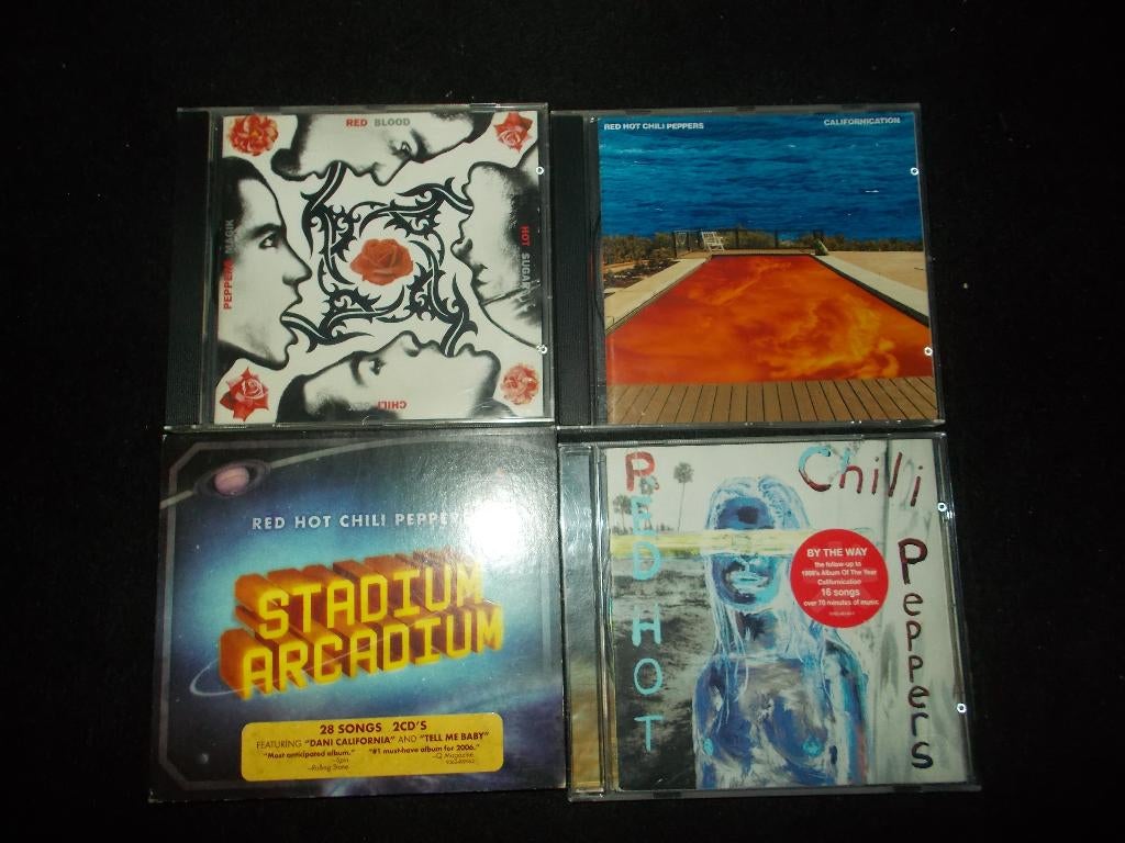 RED HOT CHILI PEPPERS - 5 CD's te koop in 1 Lot., Ophalen, Gebruikt
