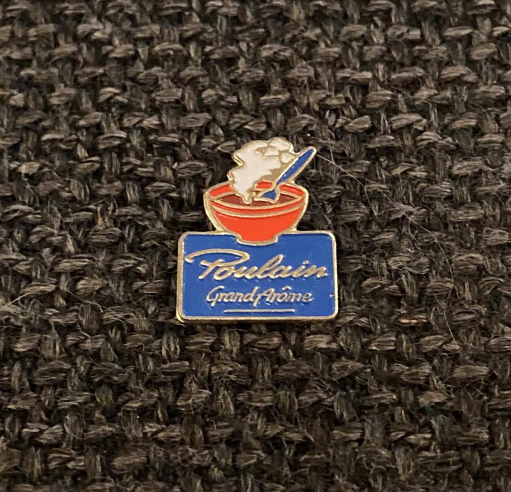 PIN - POULAIN - GRAND ARÔME, Envoi, Utilisé, Marque, Insigne ou Pin's