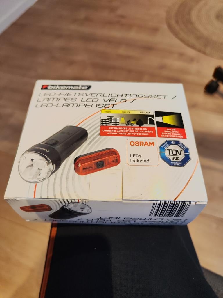 Bikemate led fietsverlichting Nieuw, Ophalen