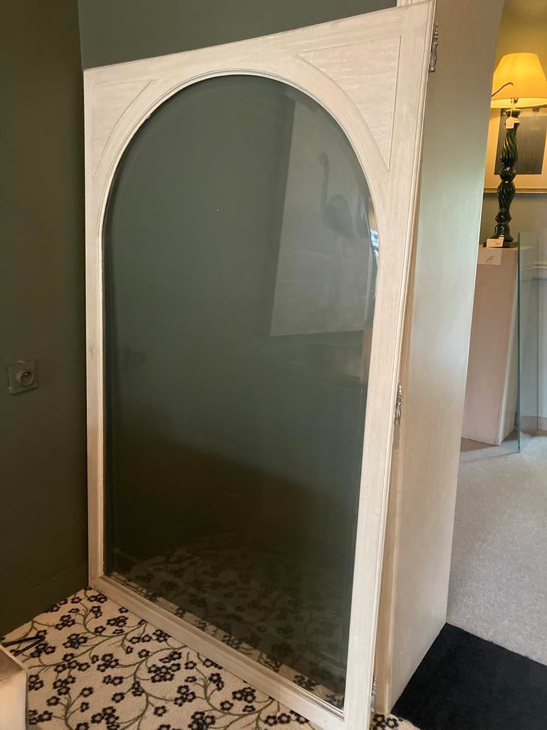 Porte d'armoire avec bordure en Peinture de Paris, Enlèvement, Utilisé