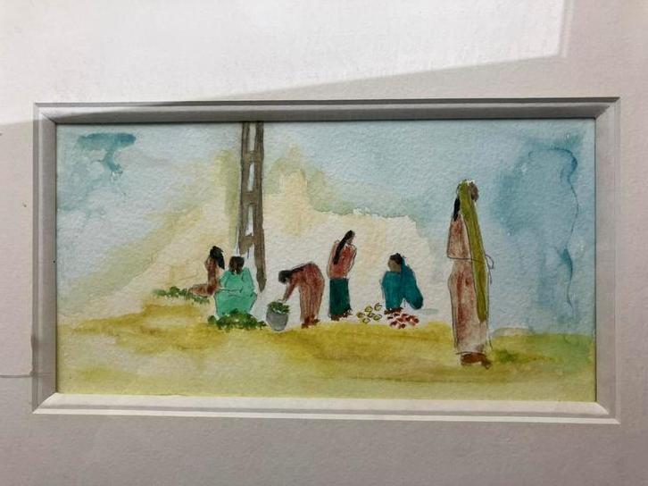 Aquarelle, Enlèvement ou Envoi