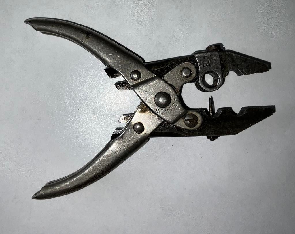 Vintage SINGER repair tang lederen riem, Antiek en Kunst, Ophalen of Verzenden
