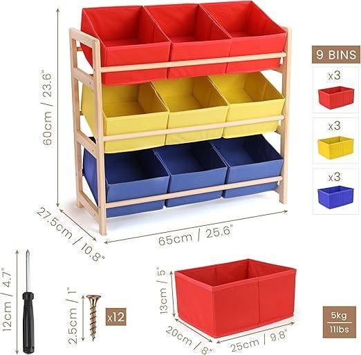 Armoire de rangement pour jouets | LIVRAISON GRATUITE, Neuf, -, BELLE VOUS, -