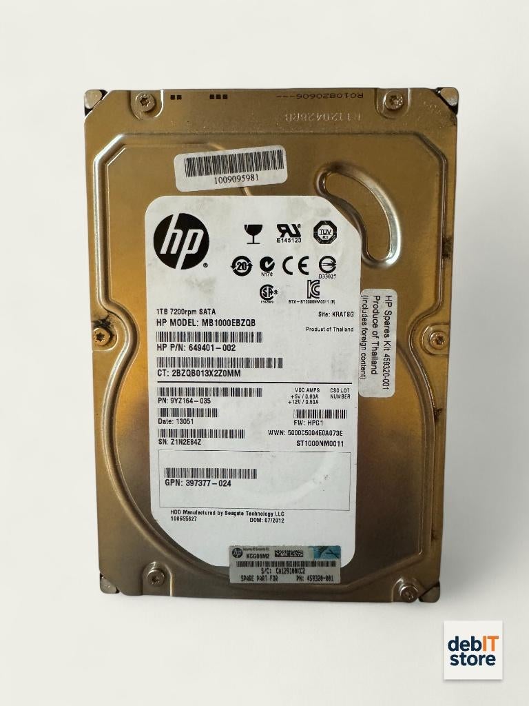 NAS HP Enterprise 1 To - Disque dur de serveur - Nouveau, Neuf, Enlèvement ou Envoi, Serveur, Seagate