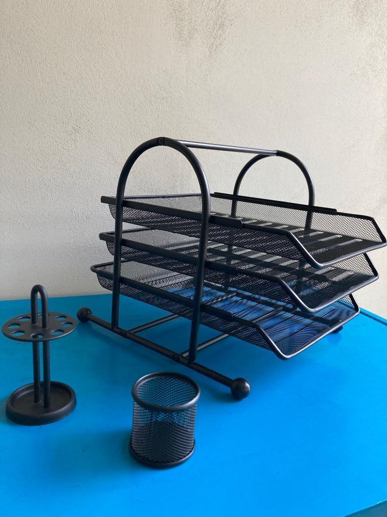 Bureau accessoires, Ophalen