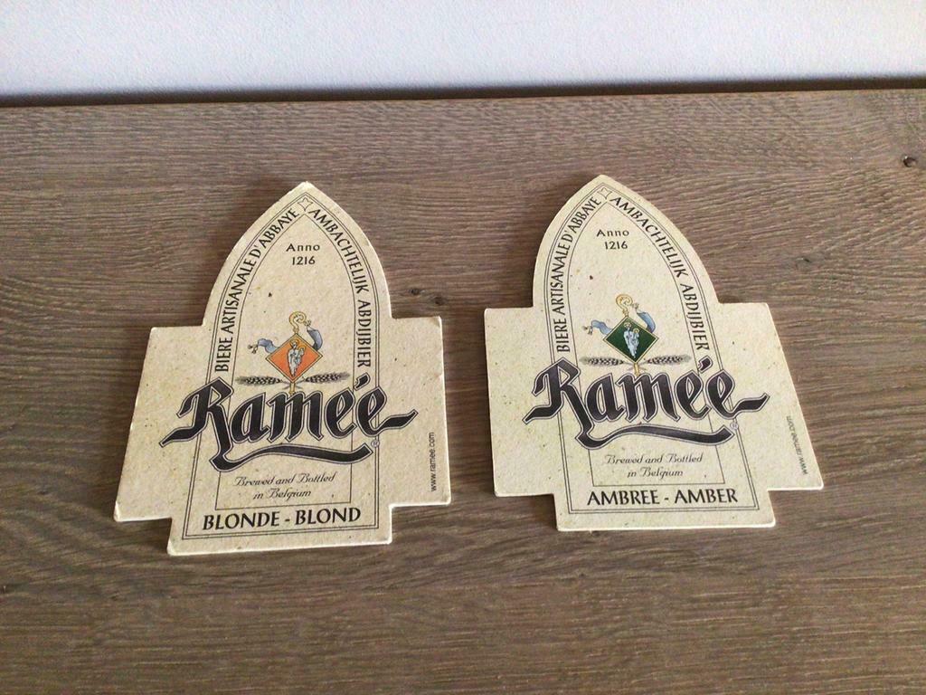 Sous-bocks Ramée, 2 pièces, Collections, Enlèvement ou Envoi, Comme neuf
