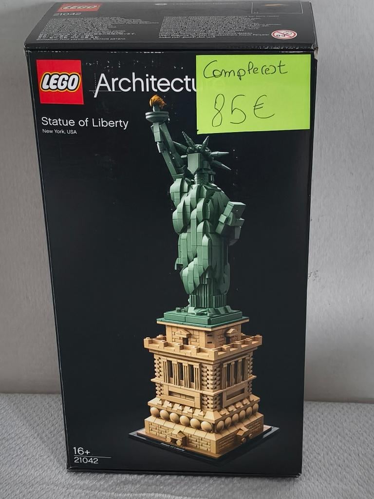Lego Architecture 21042 Vrijheidsbeeld, Kinderen en Baby's, Speelgoed | Duplo en Lego, Ophalen of Verzenden, Gebruikt, Lego