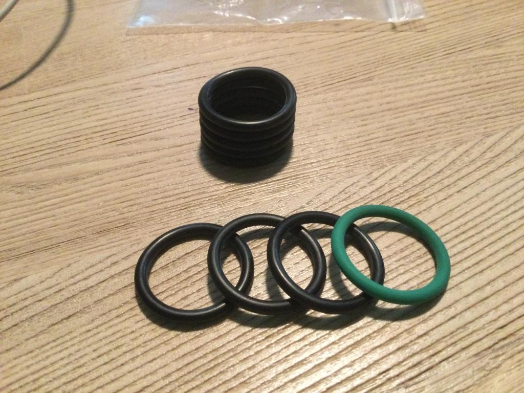 Duikfles O-Ring zwart rubber 8x en Viton 5x - Ecocheques, Enlèvement ou Envoi, Neuf, Bouteille de plongée