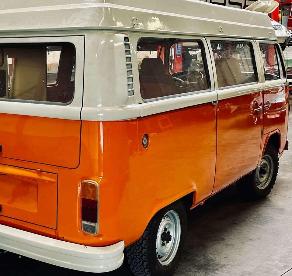Combi VW T2 Devon Moonraker 1979 -Rare, Jusqu'à 4, Siège standard, Porte conducteur, Roue de secours