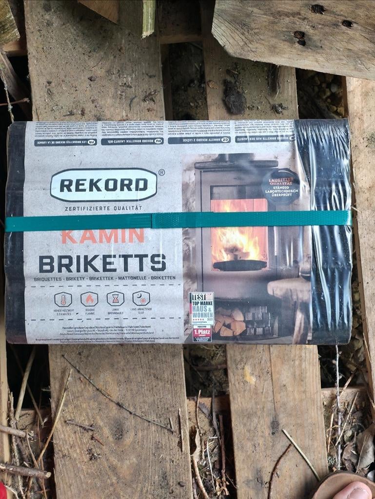 Briketten haard, Ophalen, Nieuw